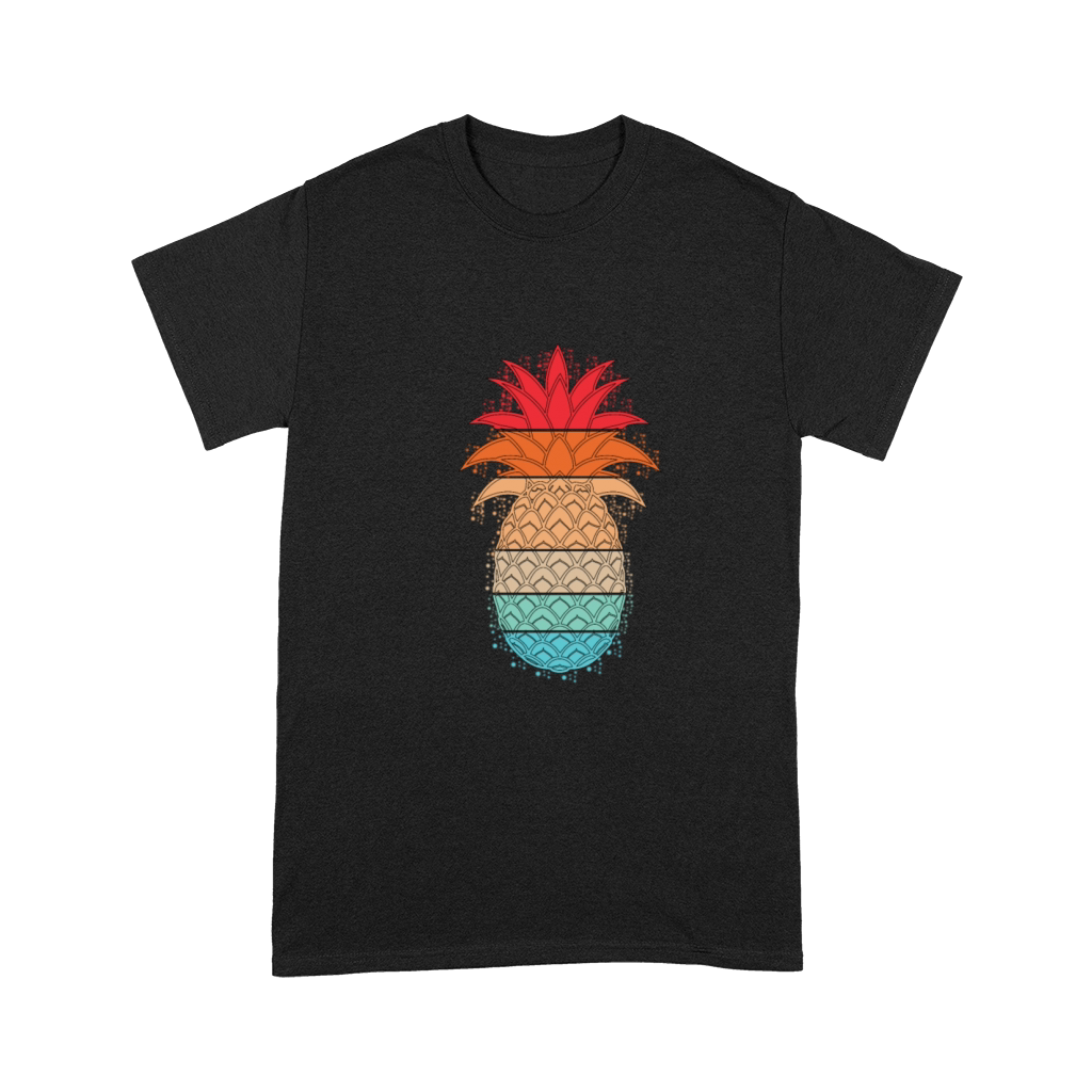 Tropical Hawaiian Pineapple Aloha Retro Vintage Premium T-shirt