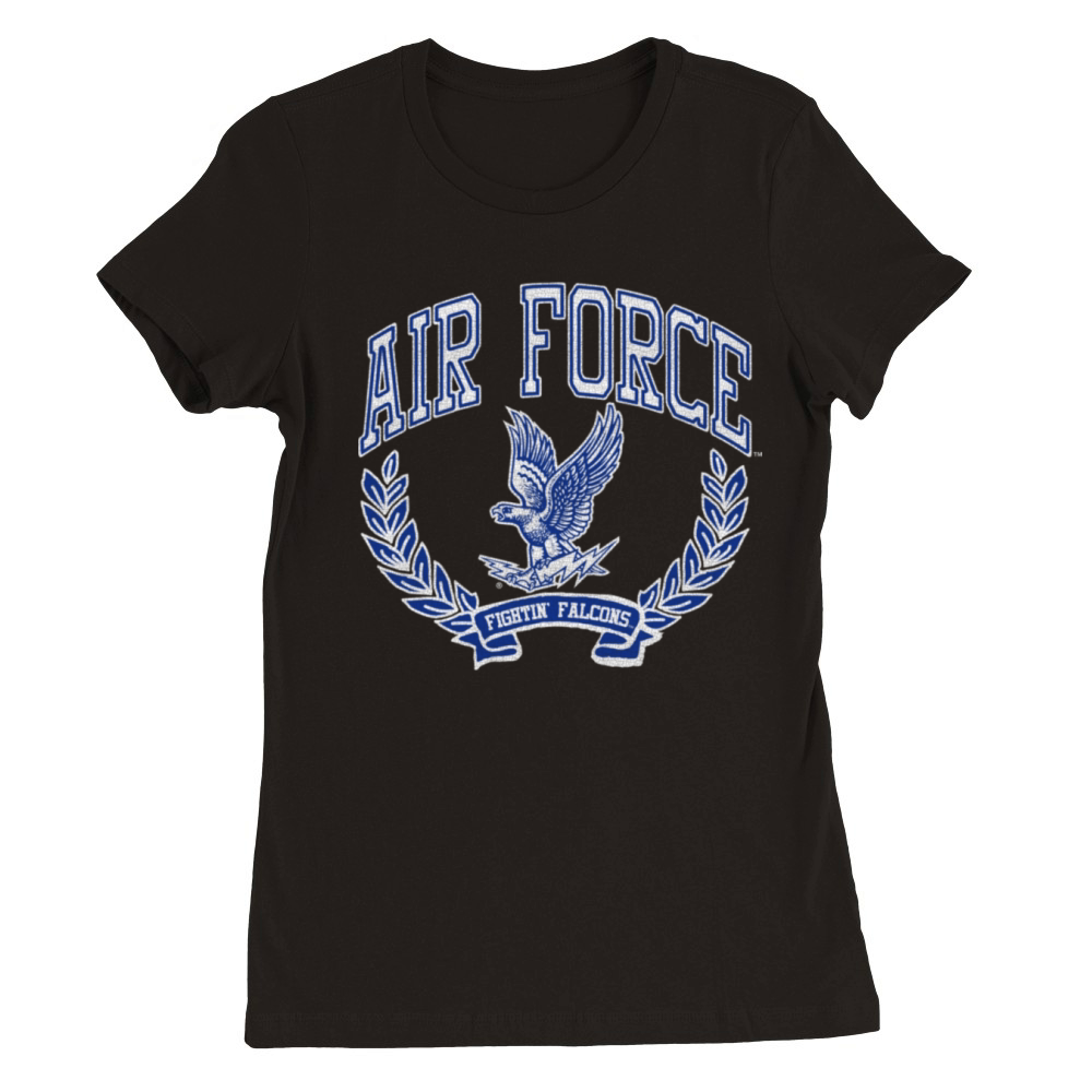 Air Force Falcons Victory Vintage Premium Womens Crewneck T-shirt