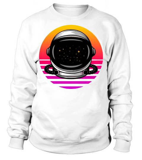 Astronaut Stargazers Space Lover Retro Vintage Sweatshirt Unisex