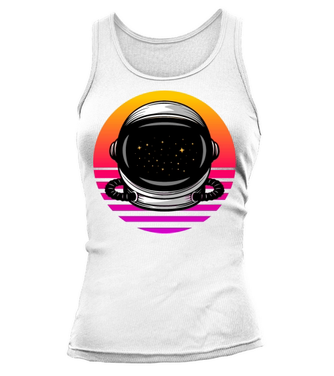 Astronaut Stargazers Space Lover Retro Vintage Tank top Woman