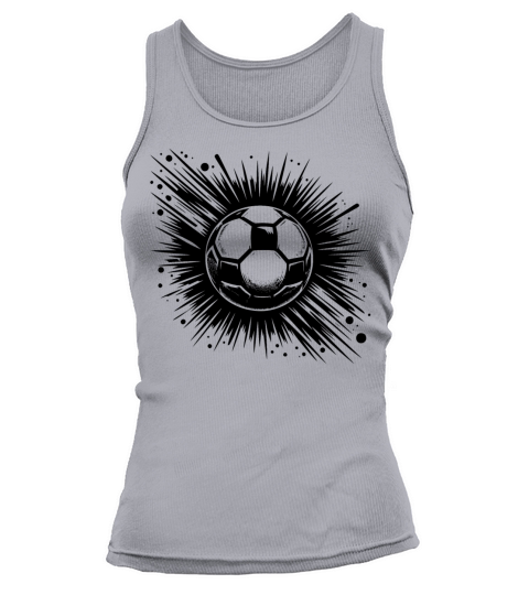 Flying Football Shot Tattoo Logo Style Tank top Woman