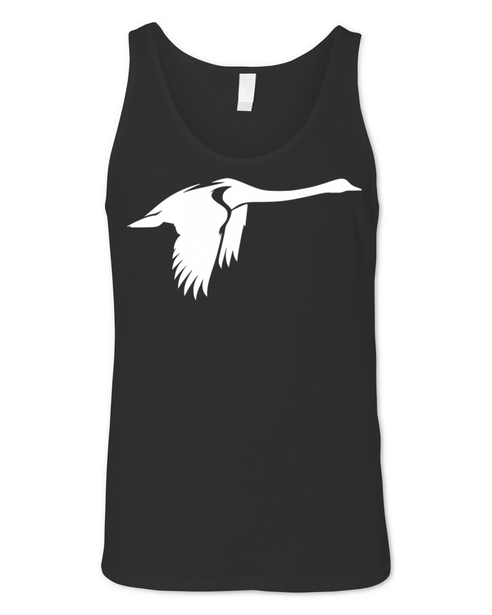 Elegant Flying Swan Unisex Jersey Tank