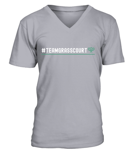 Funny Tennis Player Racket V-Neck T-shirt