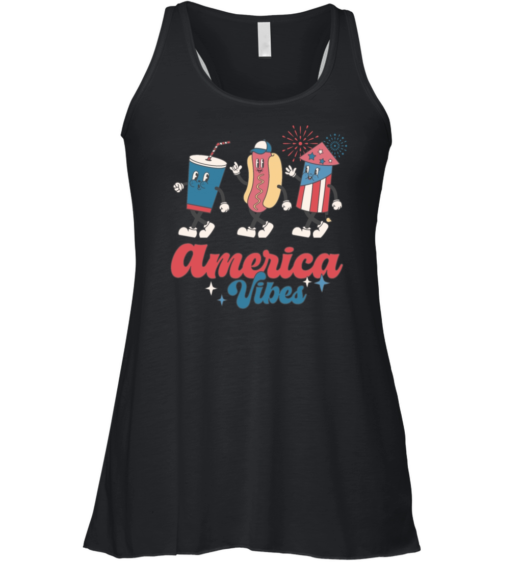 America Vibes Women's Flowy Tank Top