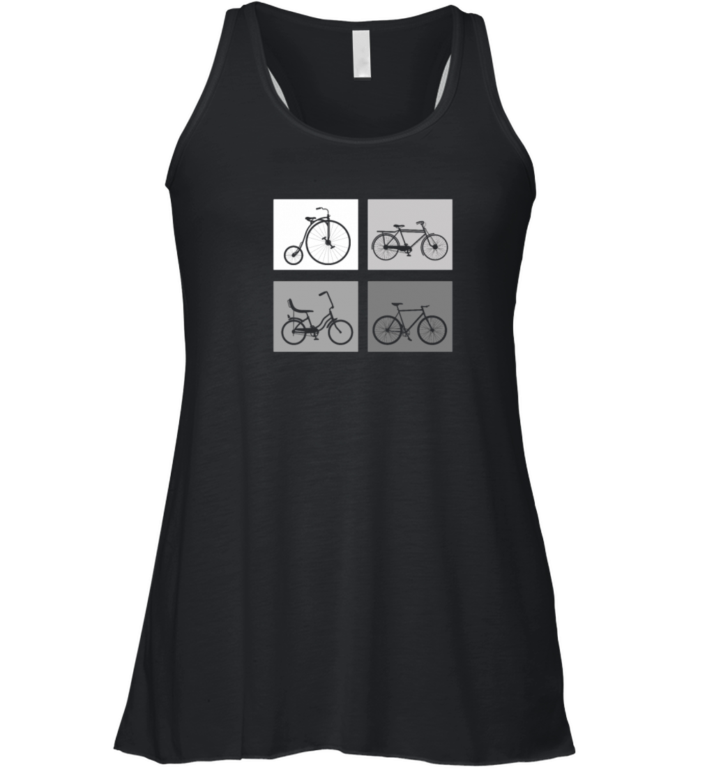 Vintage Years Birthday cycling-Bike Bicycle Women's Flowy Tank Top