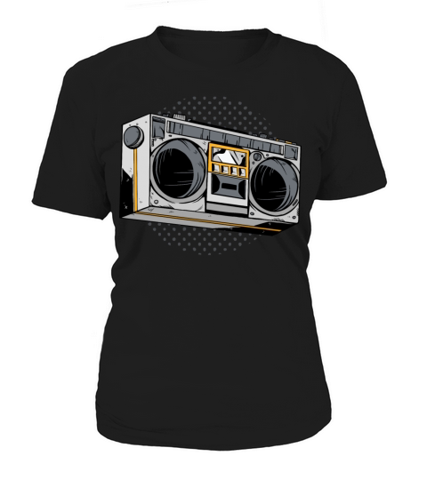 Retro Vintage 80s radio design Women's T-Shirt