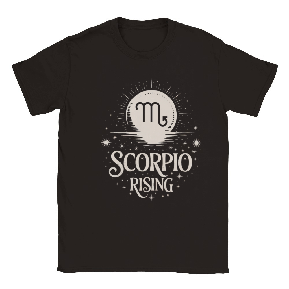 Scorpio Rising Classic Kids Crewneck T-shirt