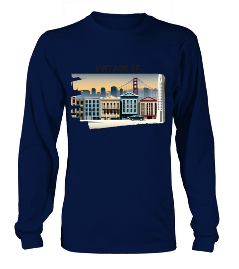 Vintage SAN FRANCISCO Long sleeved Unisex