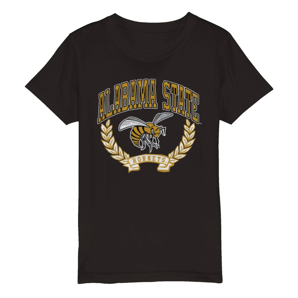 Alabama State Hornets Victory Vintage Organic Kids Crewneck T-shirt