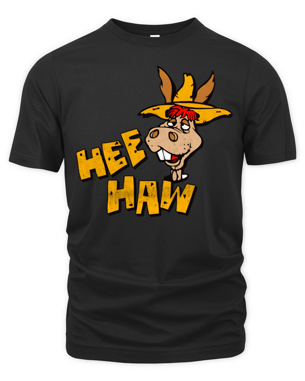 Hee Haw Donkey Organic Unisex T-shirt