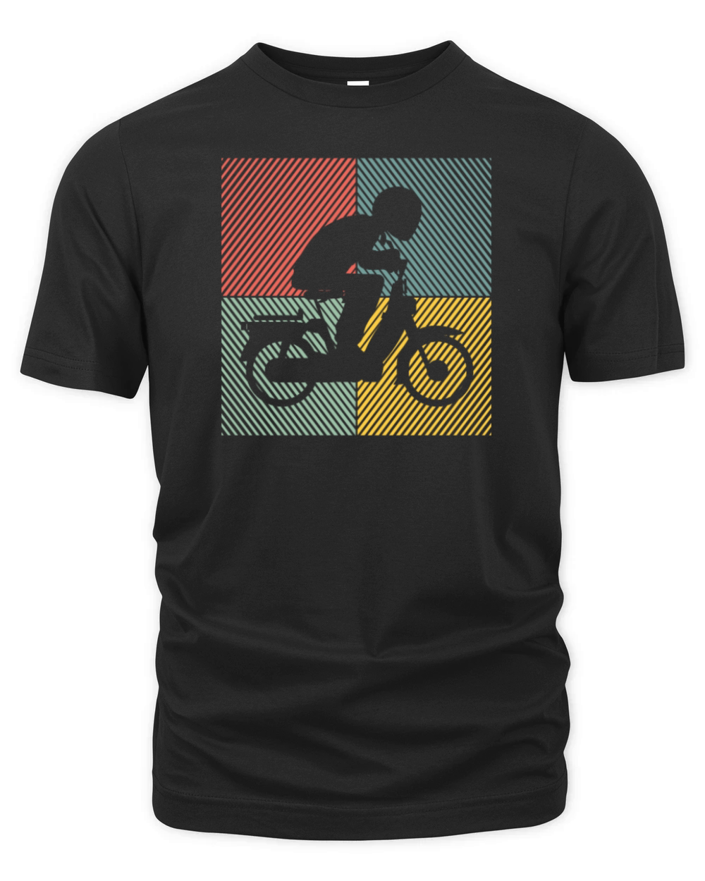 Moped Bike Mofas Moped Motorcycle Vintage Moped Organic Unisex T-shirt