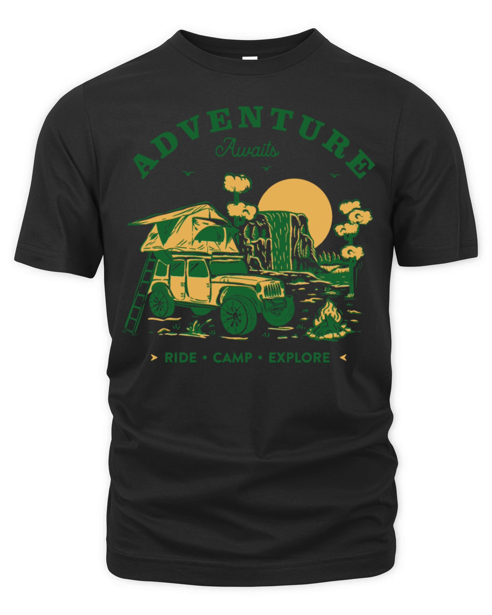 Ride Camp Explore Organic Unisex T-shirt
