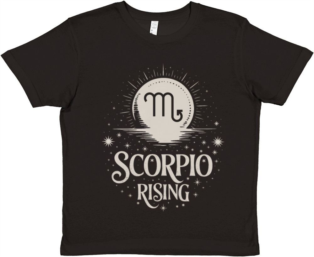 Scorpio Rising Premium Kids Crewneck T-shirt