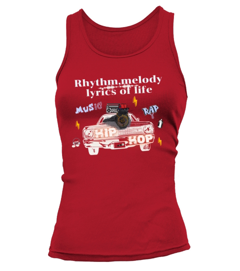 The coolness of hip hop cat Tank top Woman