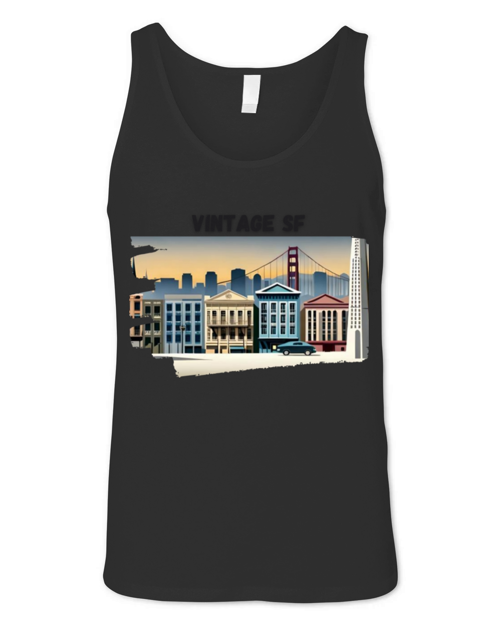 Vintage SAN FRANCISCO Unisex Jersey Tank