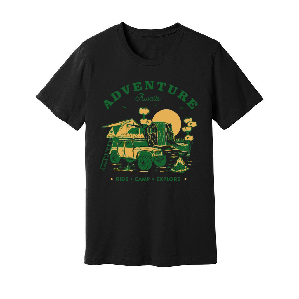 Ride Camp Explore Unisex Jersey Tee