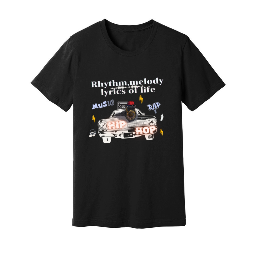 The coolness of hip hop cat Unisex Jersey Tee