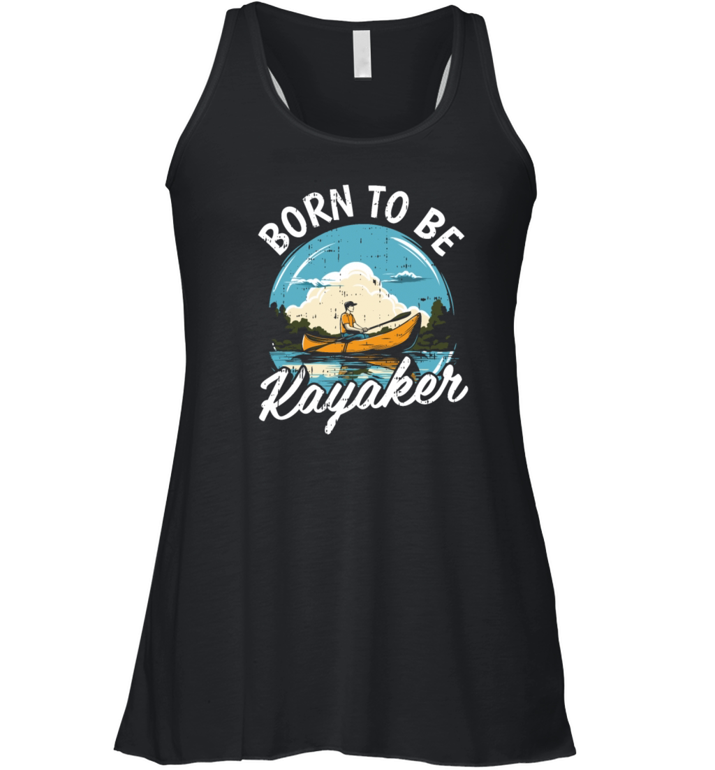 Born to Be a Kayaker Women's Flowy Tank Top