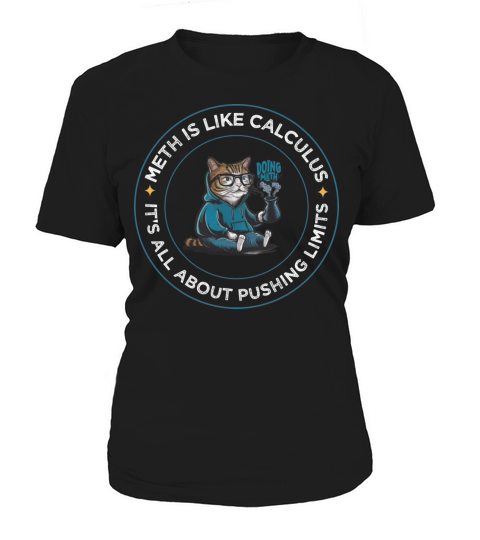 Funny cat doing meth design Women's T-Shirt