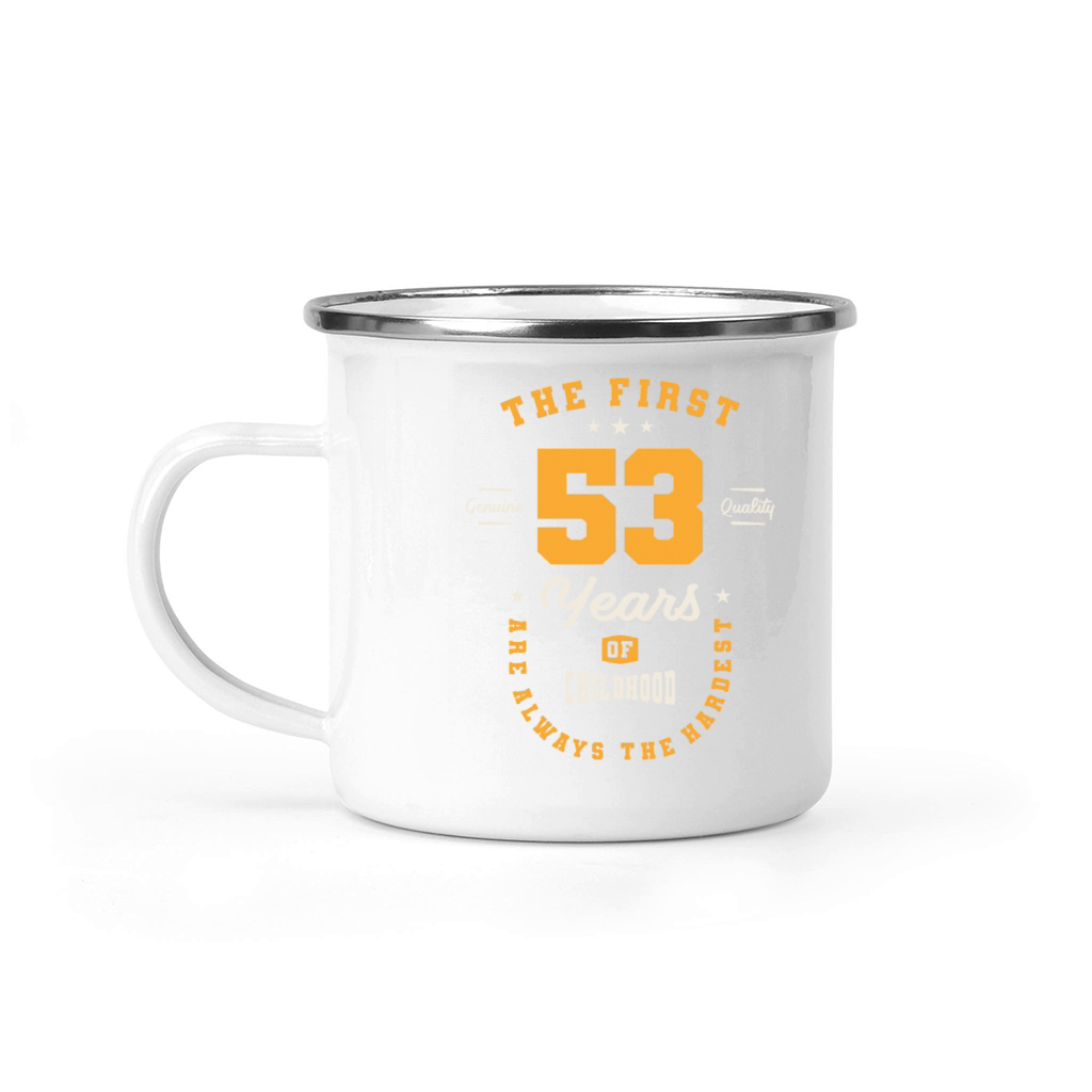 53 Years Of Being Awesome - 53rd Birthday Camping Mug