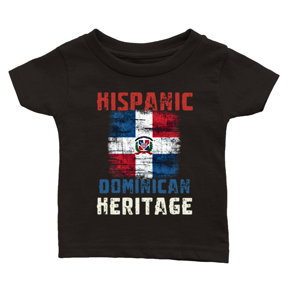 Dominican Heritage Pride - Hispanic Heritage Month Classic Baby Crewneck T-shirt