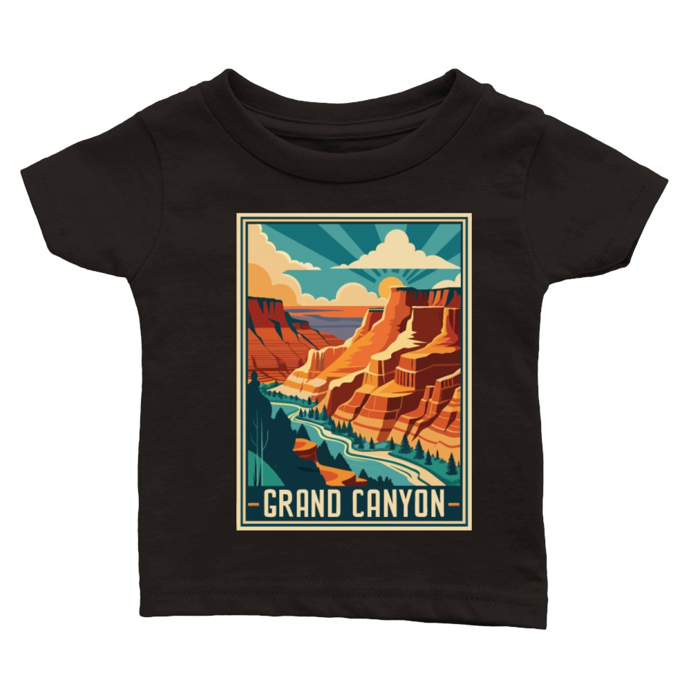 Vintage Grand Canyon National Park Classic Baby Crewneck T-shirt
