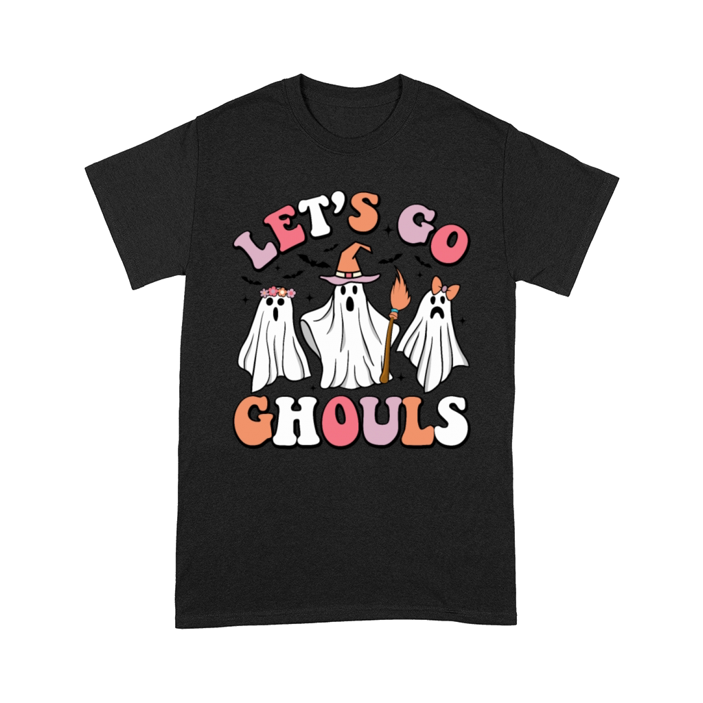 Lets Go Ghouls Spooky Season Vintage Halloween Comfort T-shirt