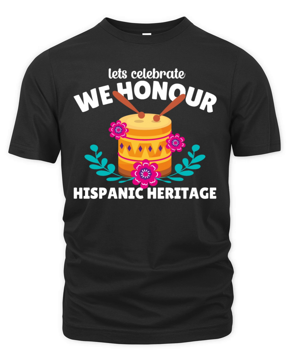 Lets Celebrate Hispanic Heritage gift Shirt Organic Unisex T-shirt