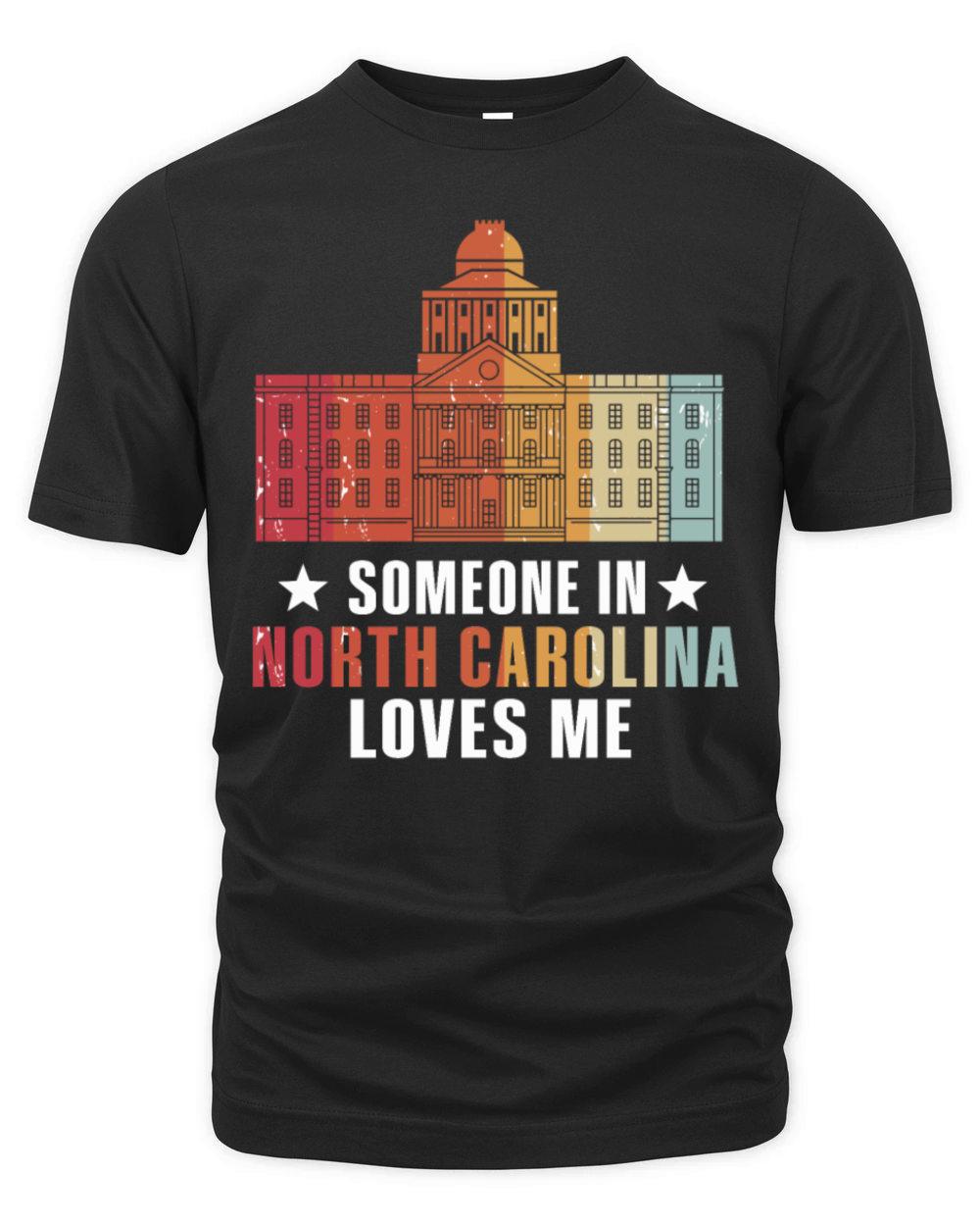 Someone In North Carolina Loves Me Organic Unisex T-shirt