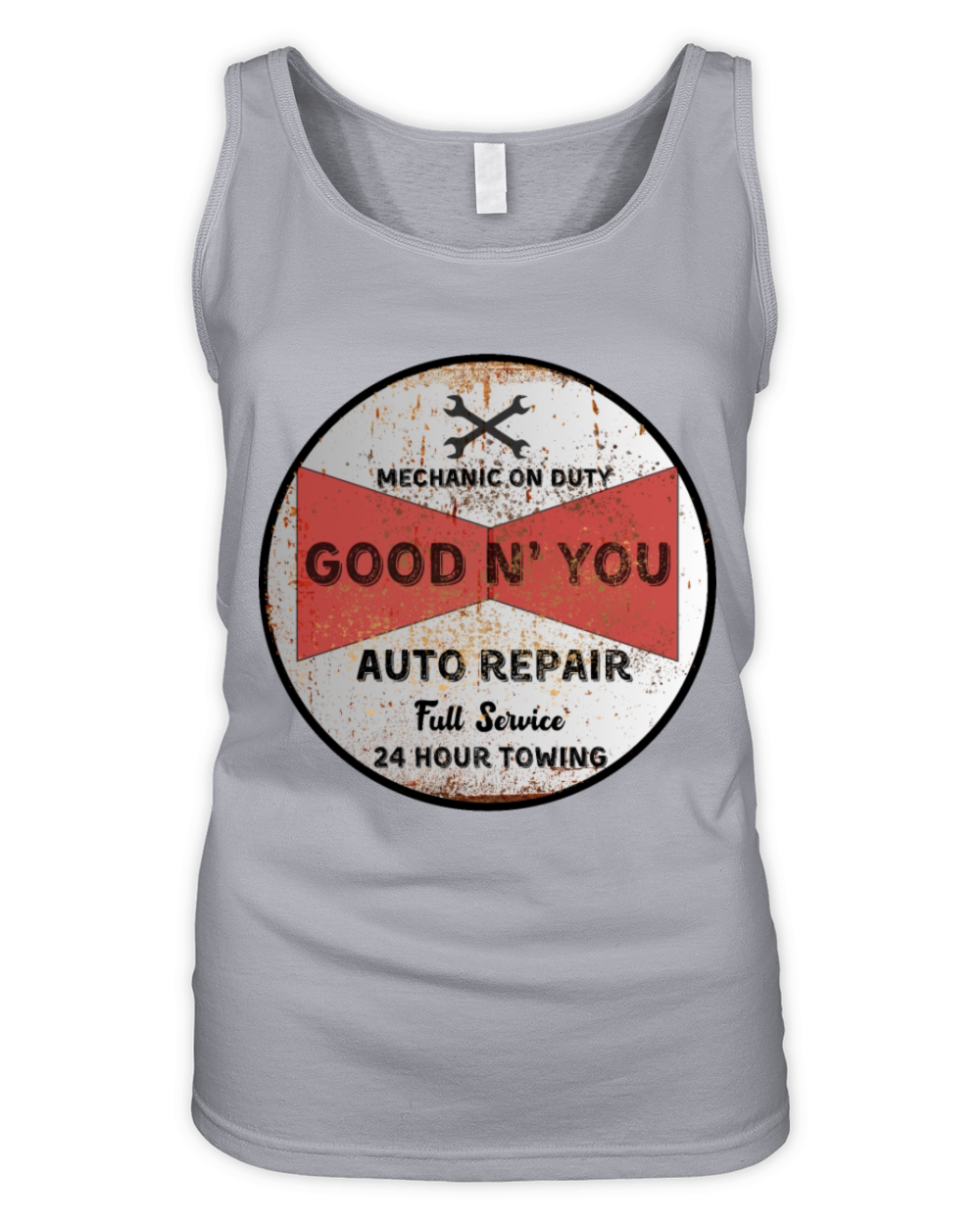 Good N You Vintage Design Organic Women's Tank Top