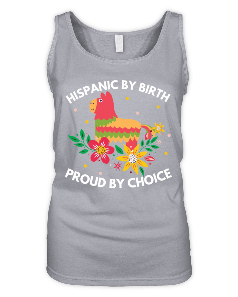 Hispanic by Birth Proud by Choice Heritage Shirt Organic Women's Tank Top