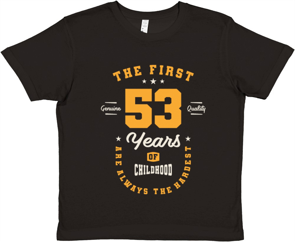 53 Years Of Being Awesome - 53rd Birthday Premium Kids Crewneck T-shirt