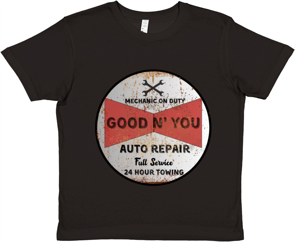 Good N You Vintage Design Premium Kids Crewneck T-shirt
