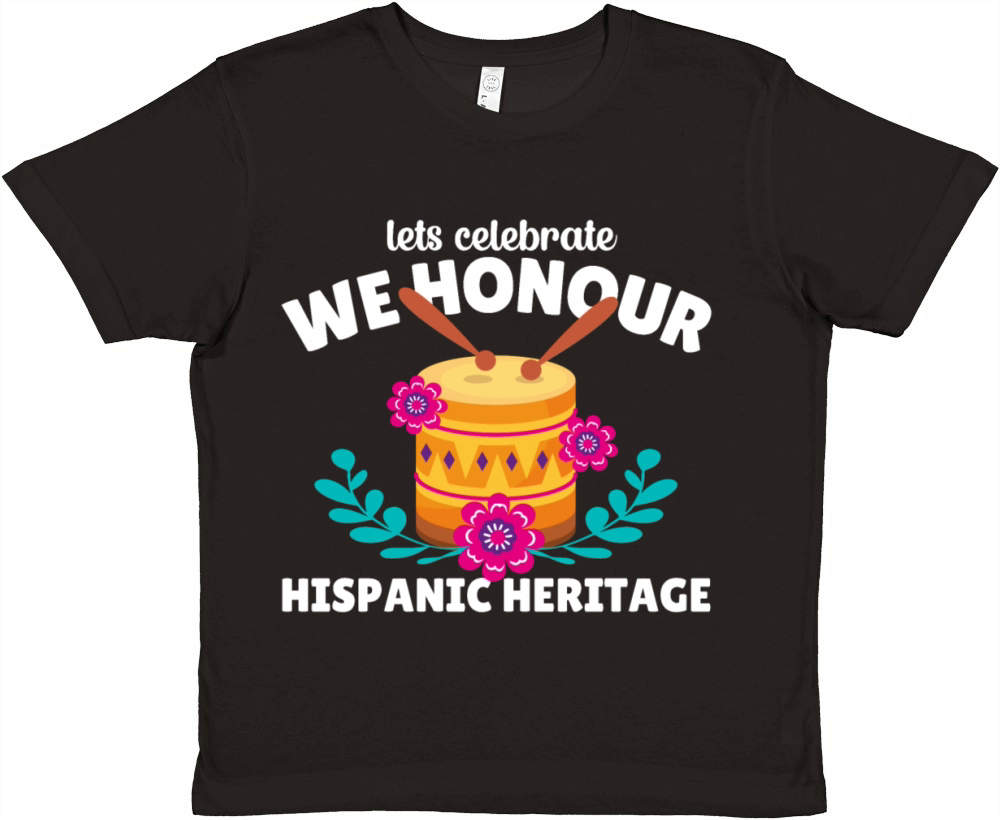 Lets Celebrate Hispanic Heritage gift Shirt Premium Kids Crewneck T-shirt