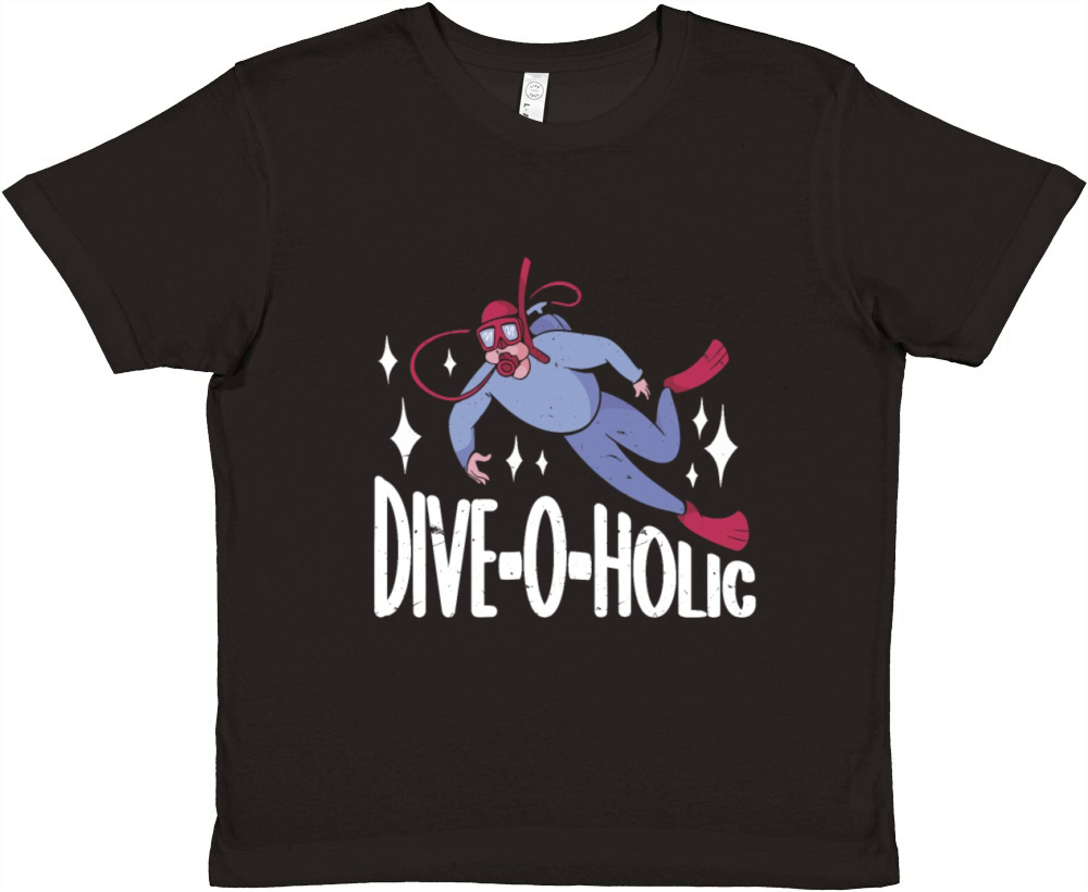 Scuba Diving Diver Premium Kids Crewneck T-shirt