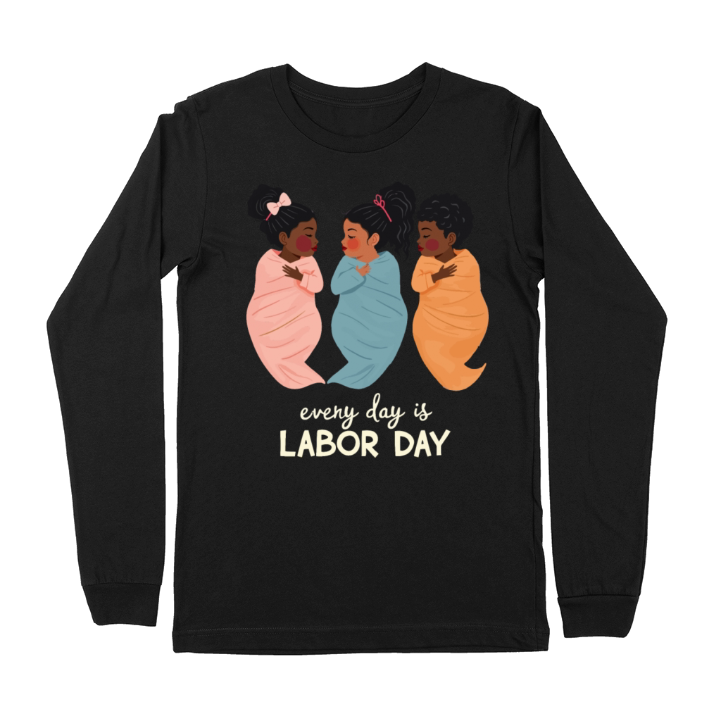 Thoughtful Labor Day Tribute Design Premium Long Sleeve