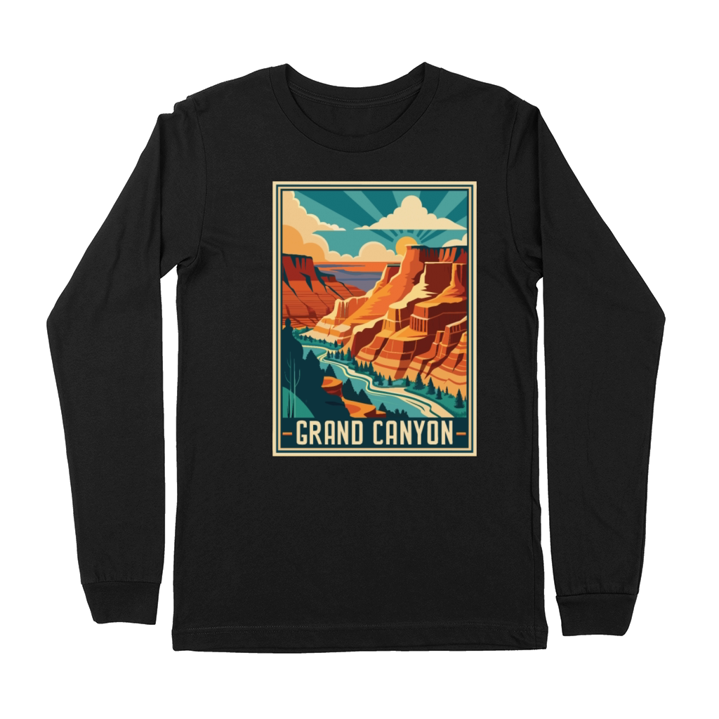 Vintage Grand Canyon National Park Premium Long Sleeve