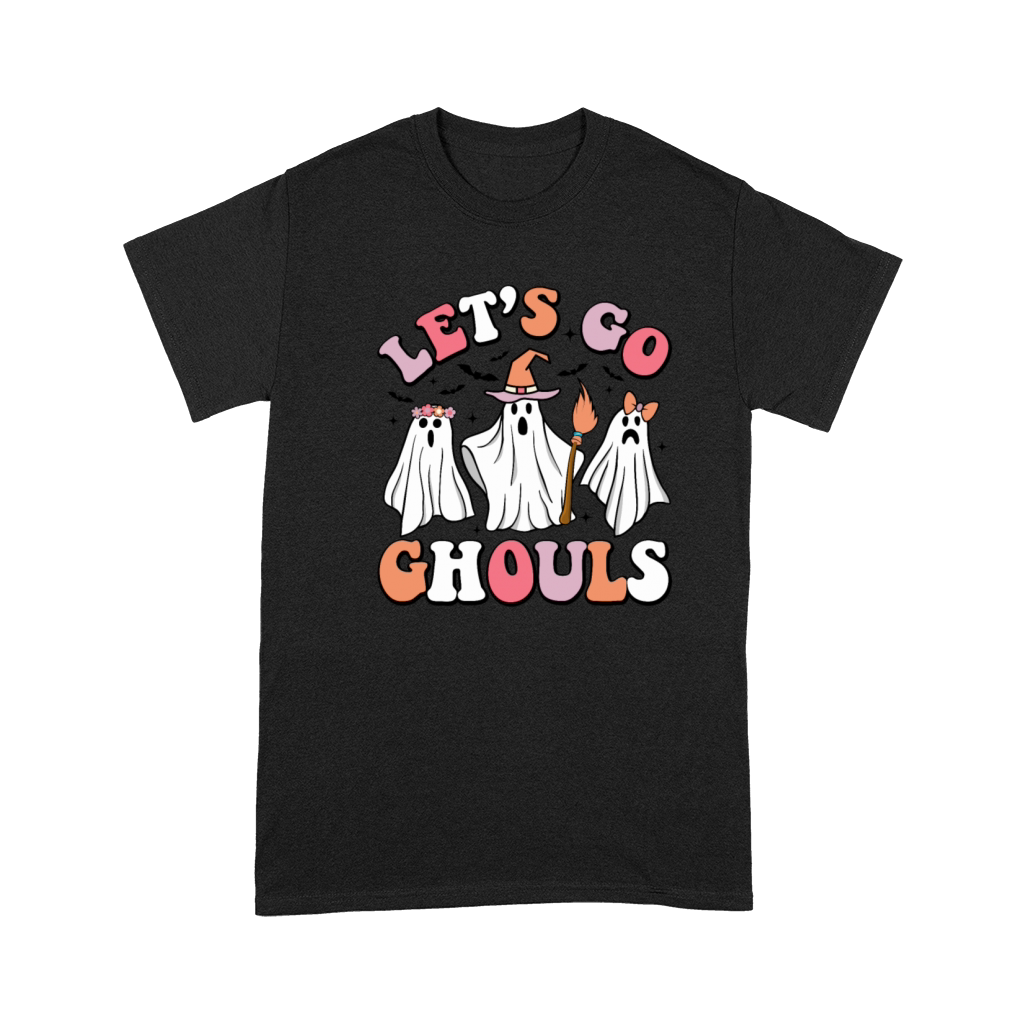 Lets Go Ghouls Spooky Season Vintage Halloween Premium T-shirt