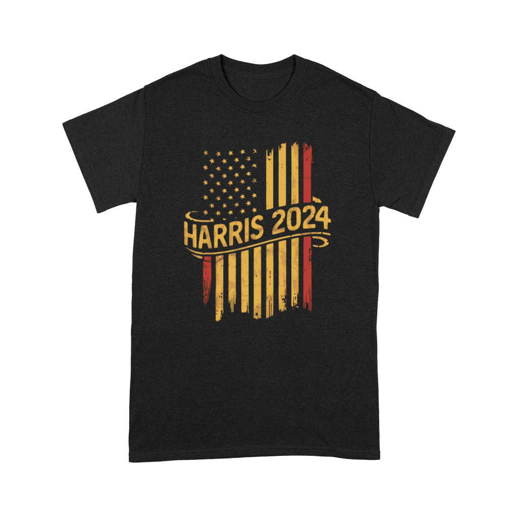 Vintage Harris 2024 American Flag T-Shirt Premium T-shirt