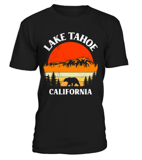 LAKE TAHOE CALIFORNIA Nevada Vintage Vacation T-Shirt Unisex