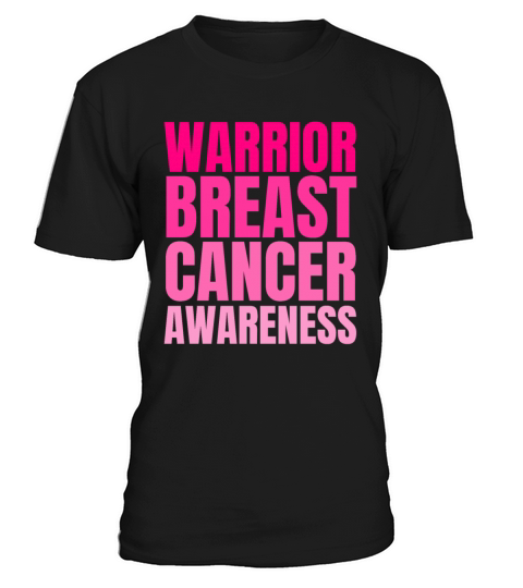 Pink Warrior Breast Cancer Awareness Support T-Shirt Unisex