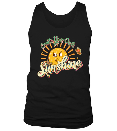 Retro Create Your Own Sunshine Design Tank Top Unisex