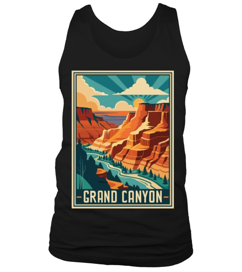 Vintage Grand Canyon National Park Tank Top Unisex