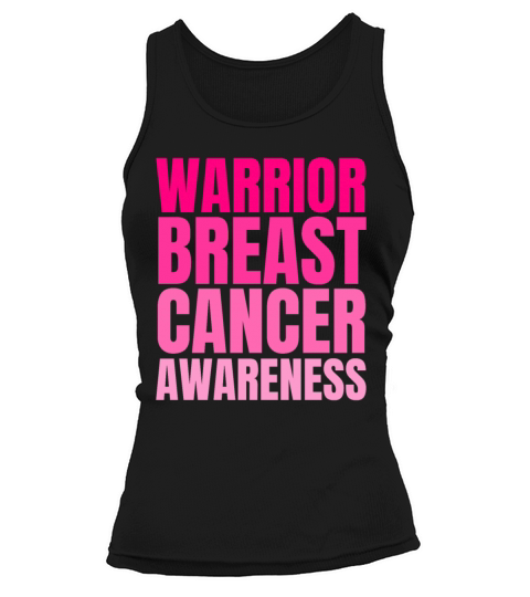 Pink Warrior Breast Cancer Awareness Support Tank top Woman