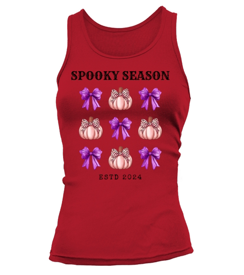 Spooky Season 2024 Grid Halloween Autumn Season Tank top Woman