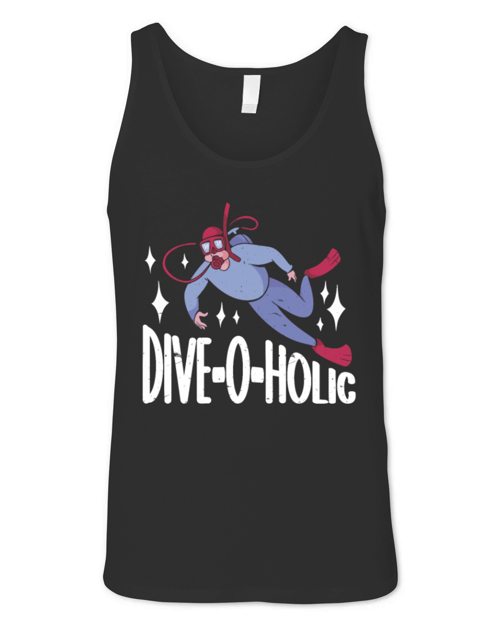 Scuba Diving Diver Unisex Jersey Tank