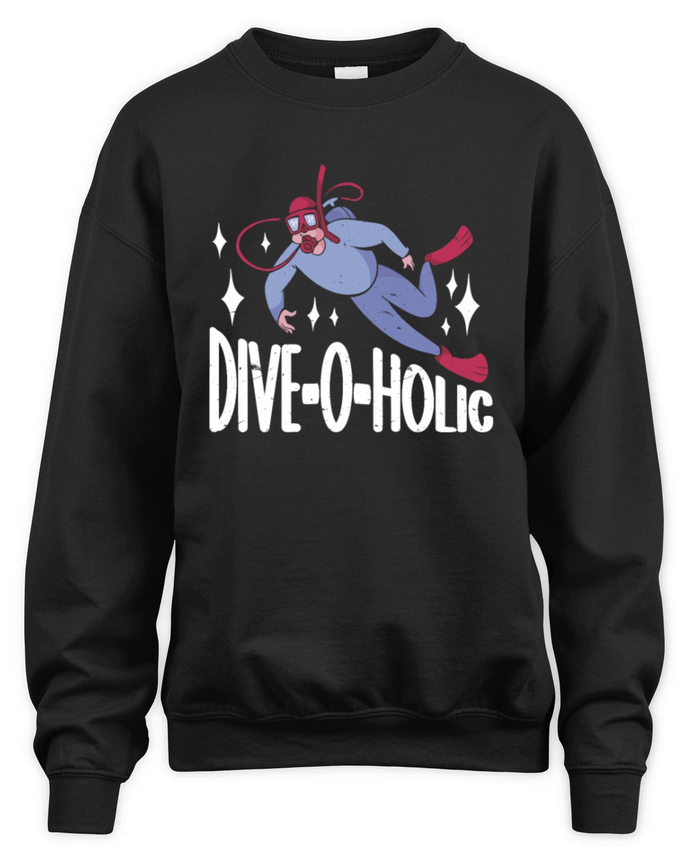 Scuba Diving Diver Unisex Premium Crewneck Sweatshirt