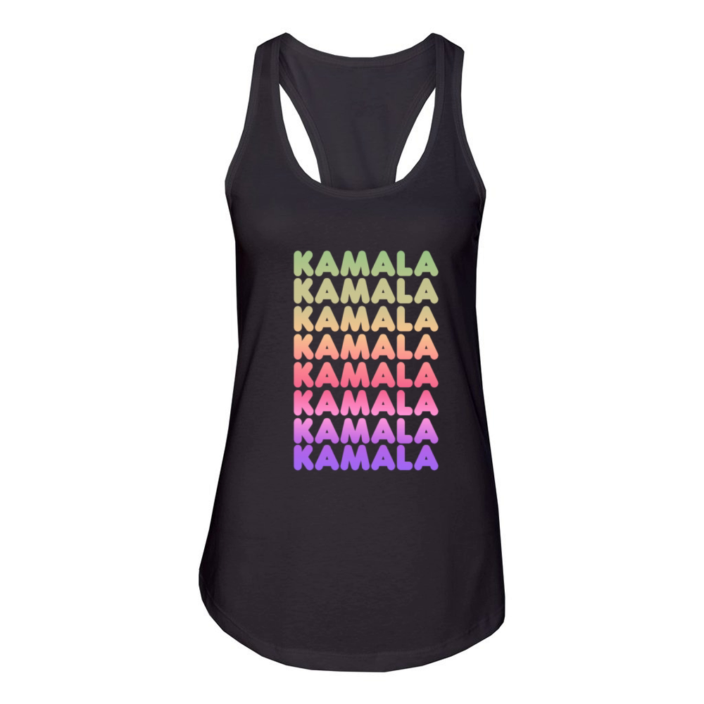 kamala design vintage Women's Racerback Tank