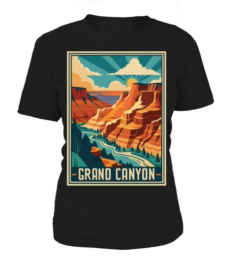 Vintage Grand Canyon National Park Women's T-Shirt