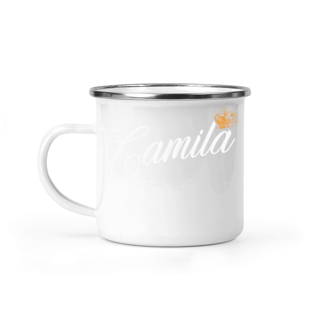 Camila Name for Women Kids Toddlers - Camila Camping Mug